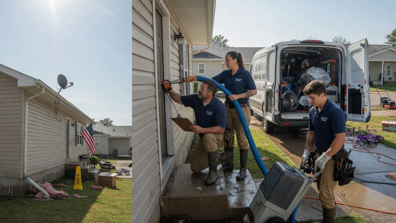 Ceiling Water Damage Restoration in Nardin, OK near me